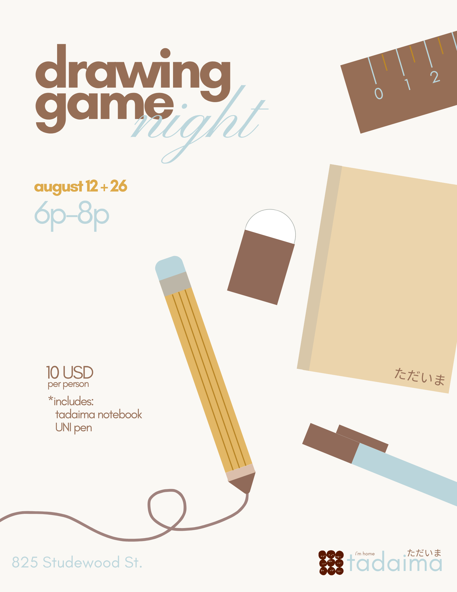 Drawing Game Night