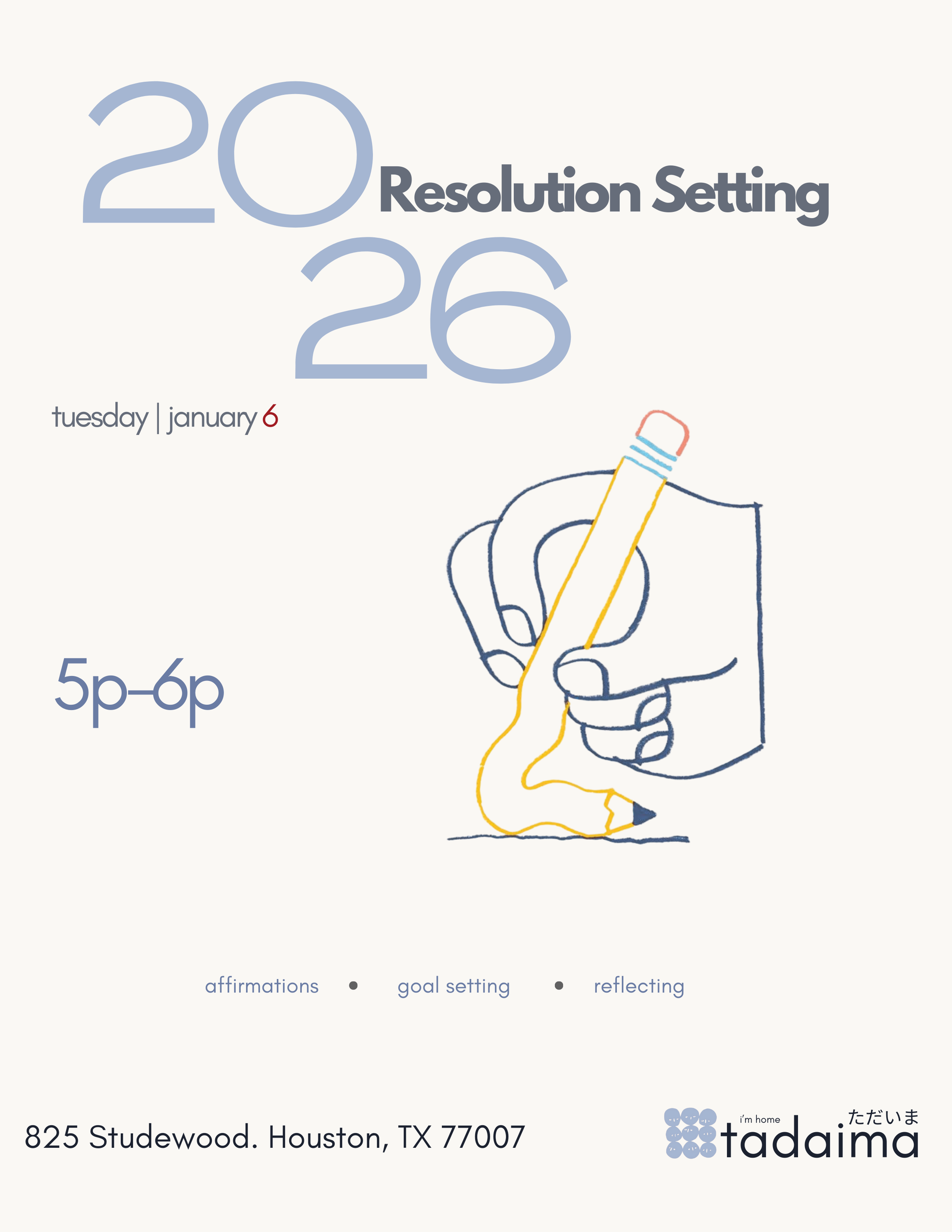 2026 Resolution Setting
