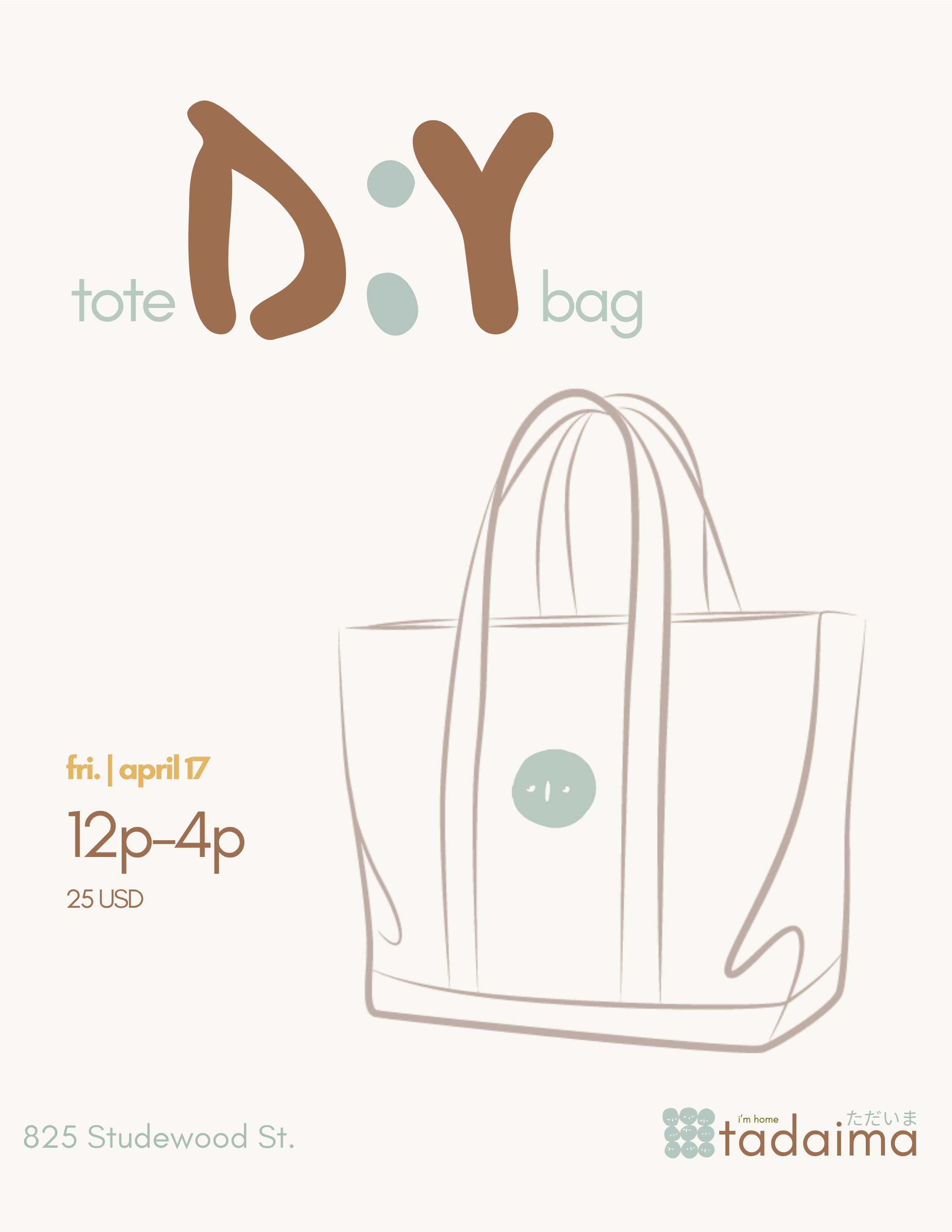 DIY TOTE BAG SESSIONS