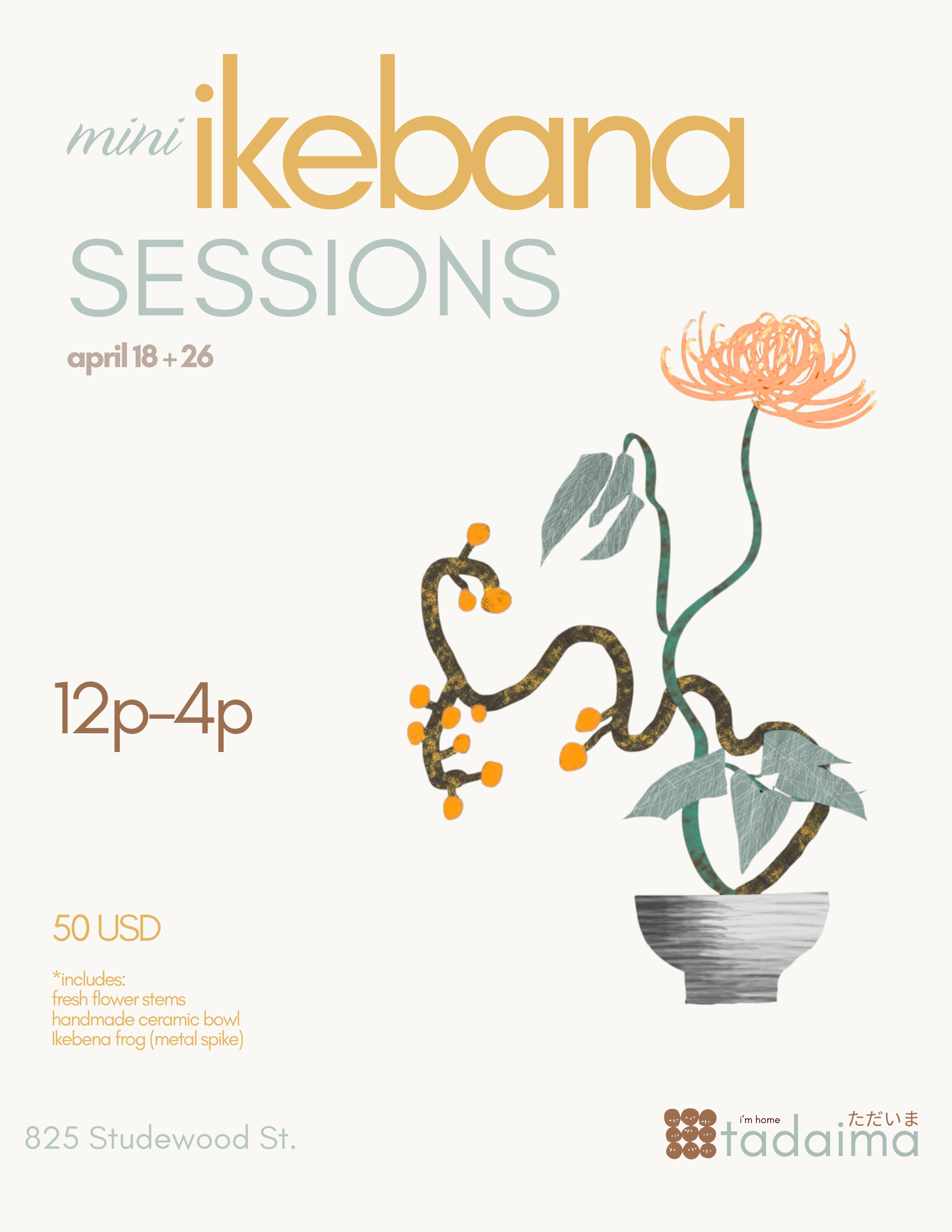 Mini ikebana sessions