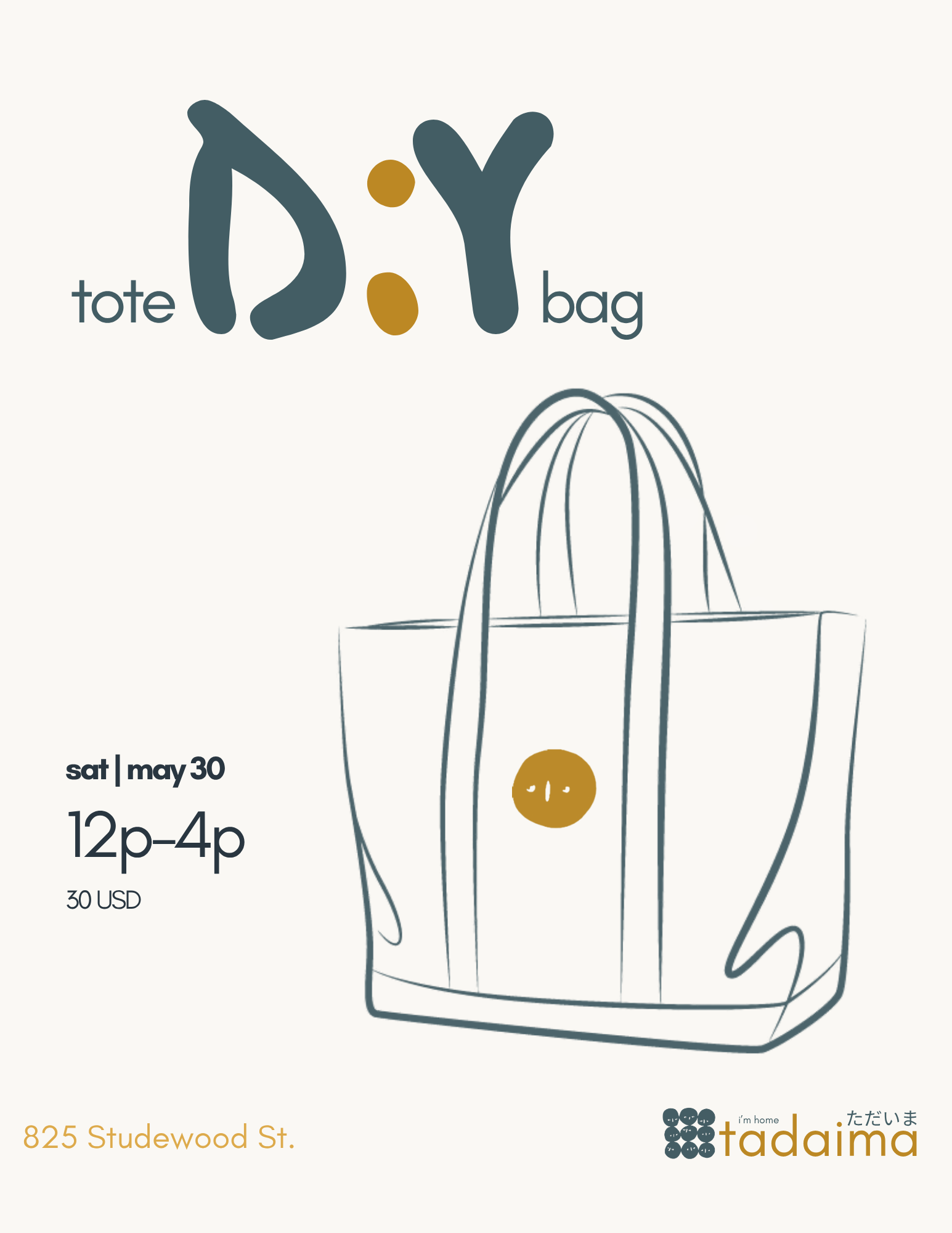 DIY TOTE BAG SESSIONS