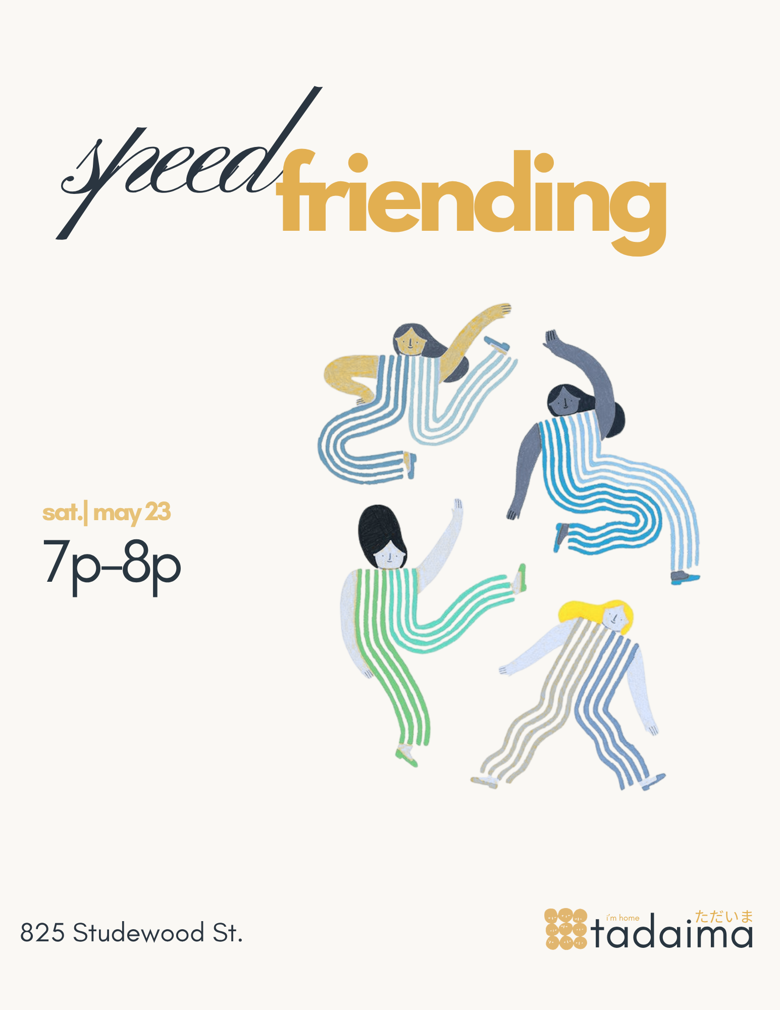 Tadaima Speed Friending