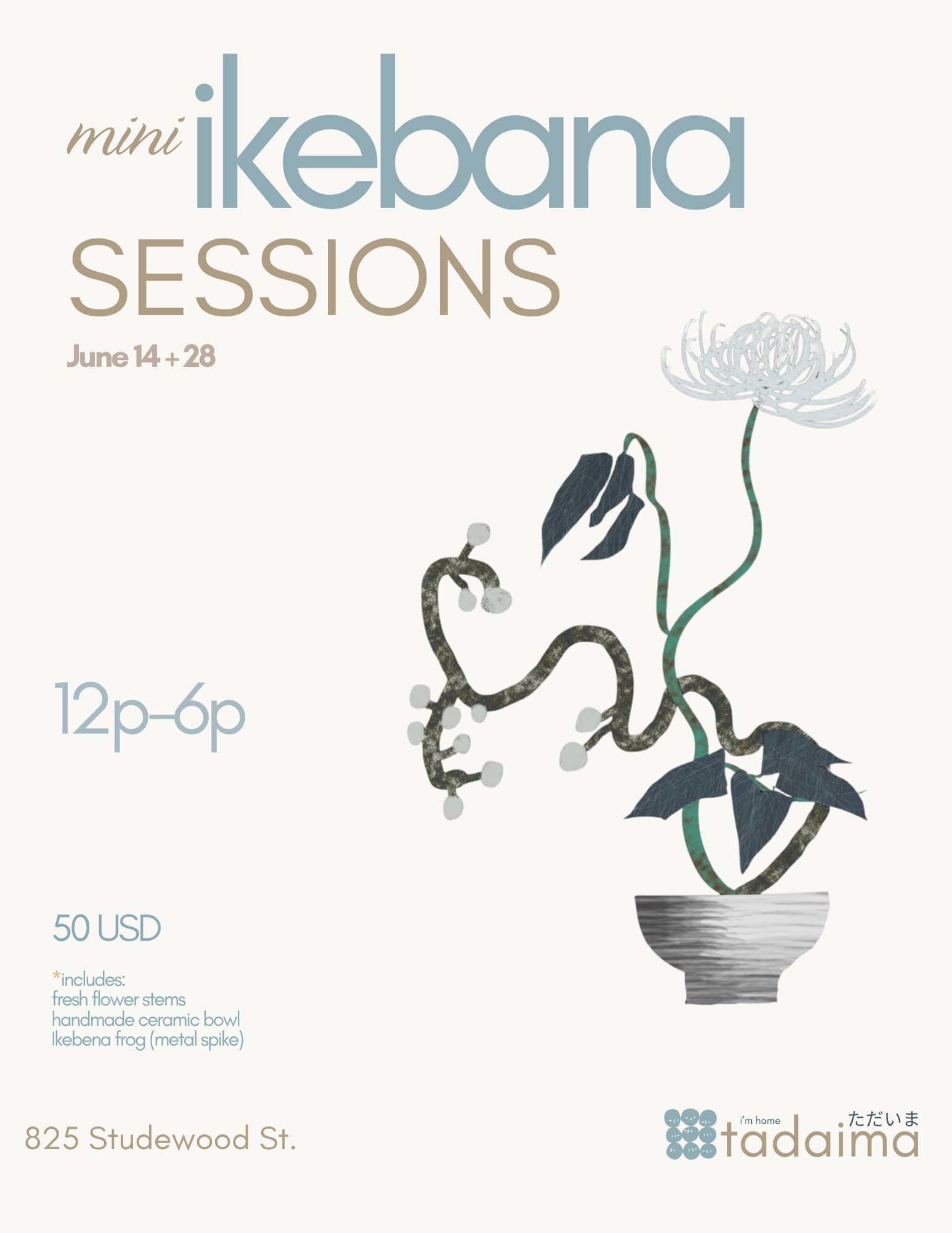 Mini ikebana sessions