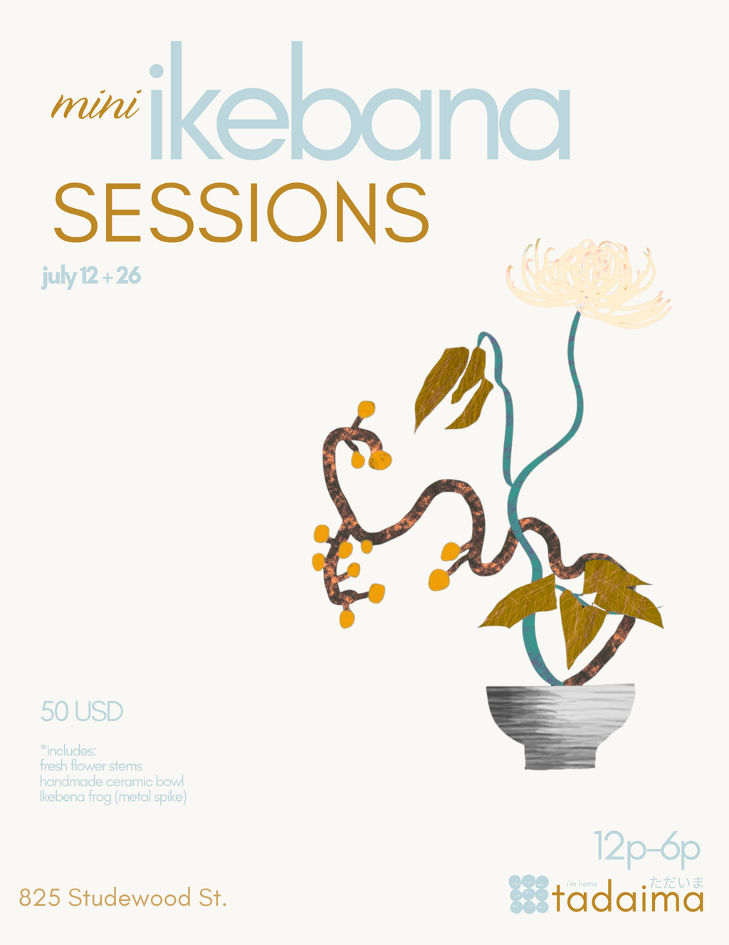 Mini ikebana sessions