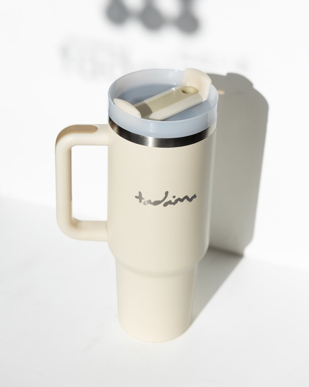 cream 40oz tumbler