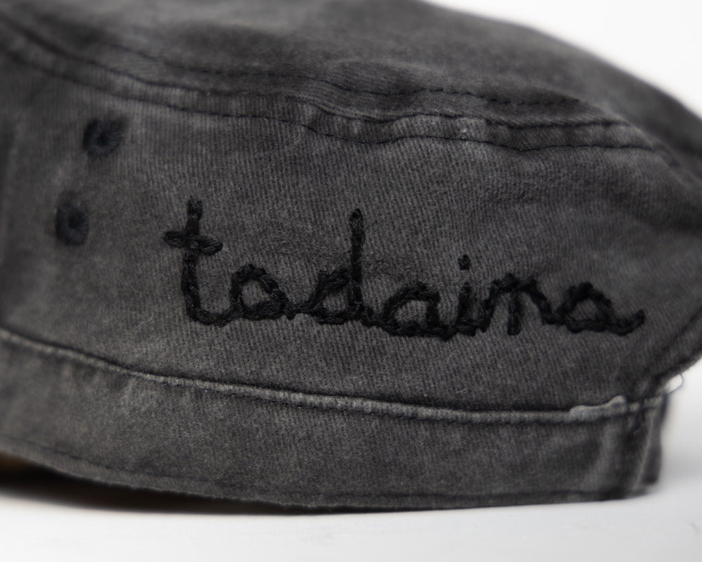 embroidered cadet hat