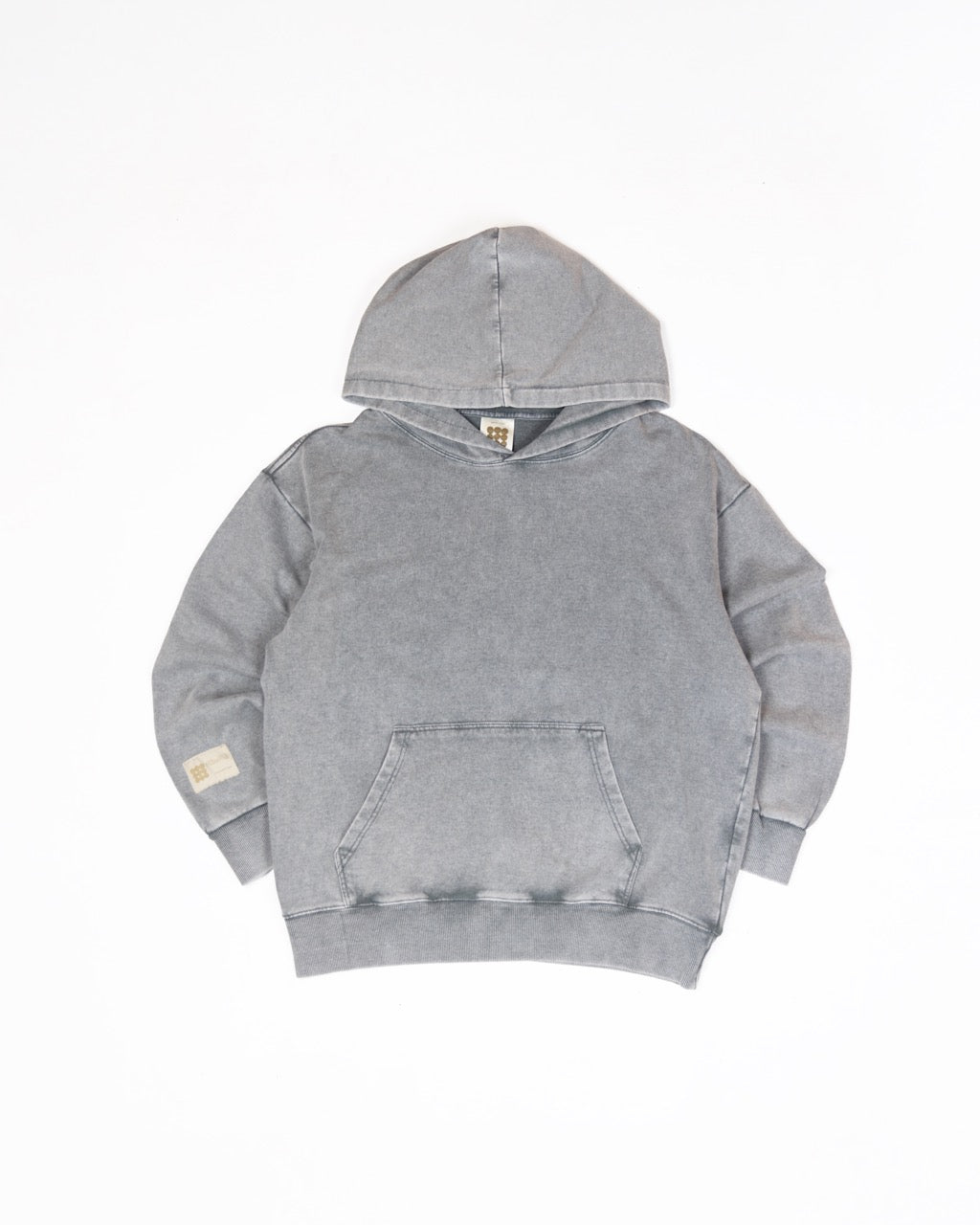 core muted gray hoodi