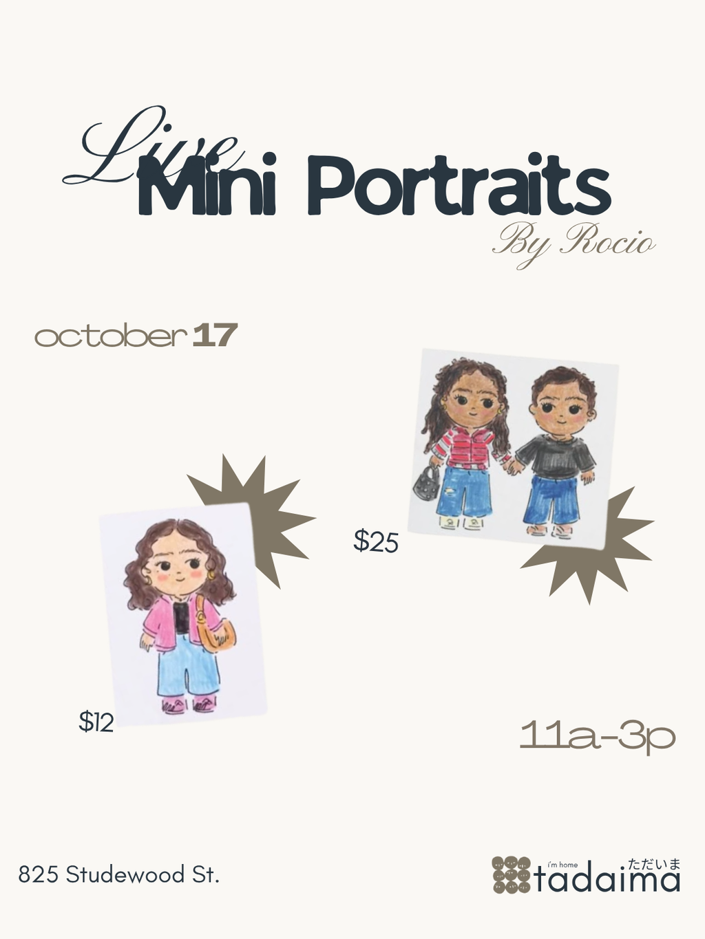 Live Mini Portraits