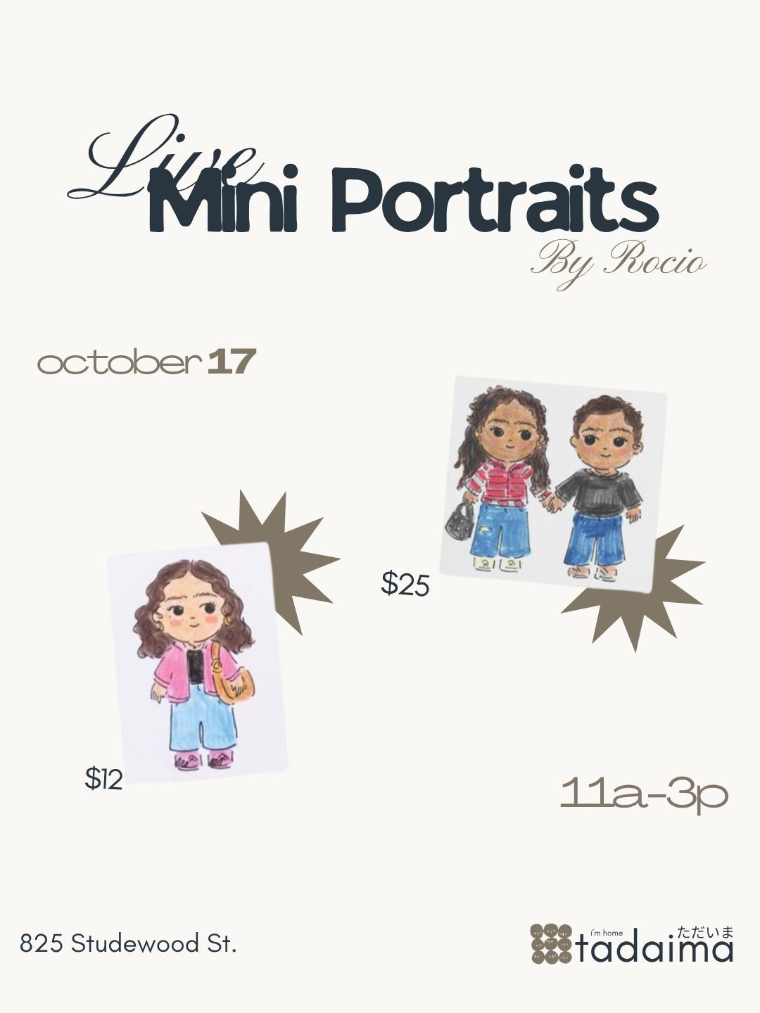 Live Mini Portraits