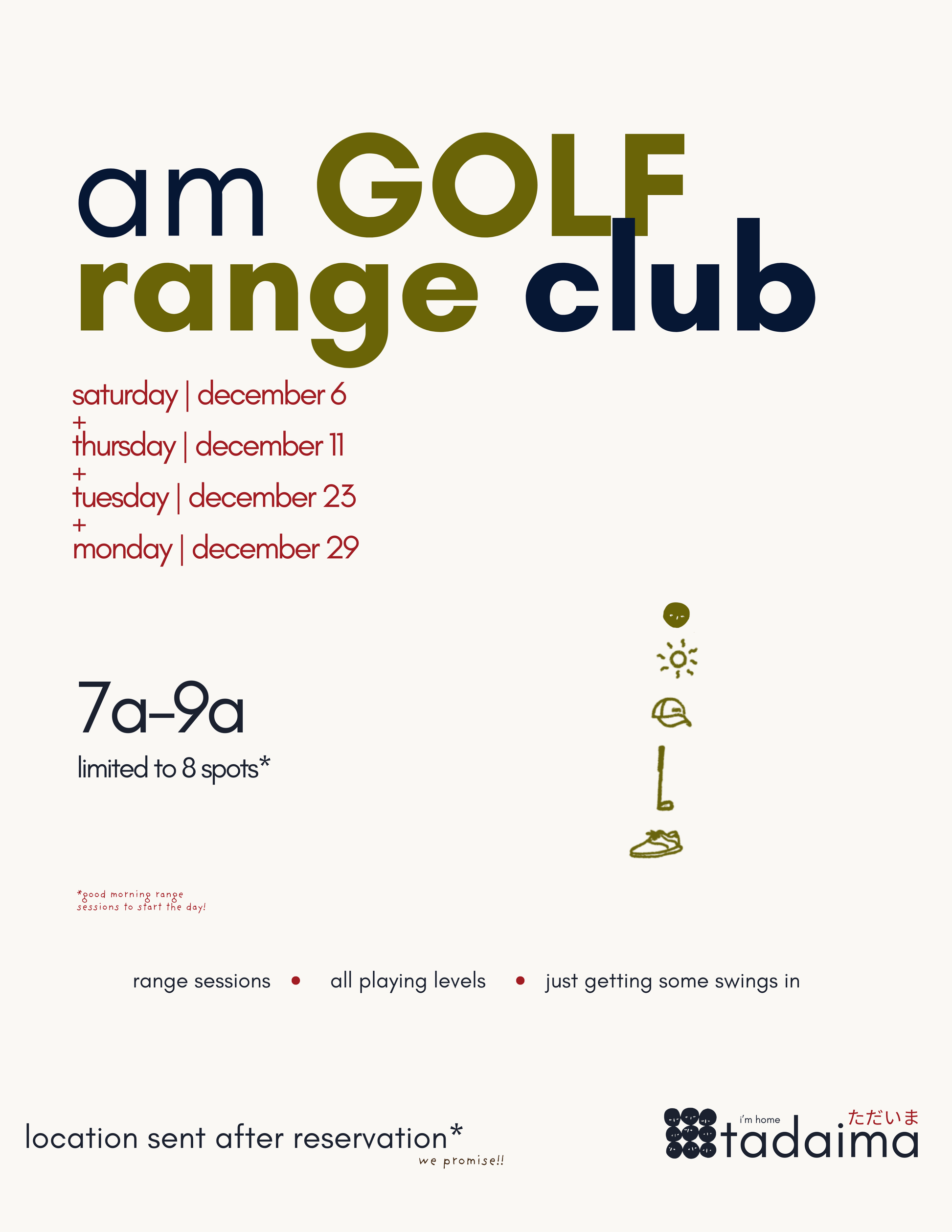 *am GOLF range club